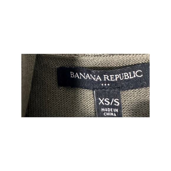 Banana Republic Belted Open Front Cardigan Vest - Picture 3 of 5